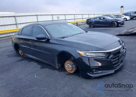 2022 Honda Accord Sport из США, поврежденный, VIN 1HGCV1F33NA109657